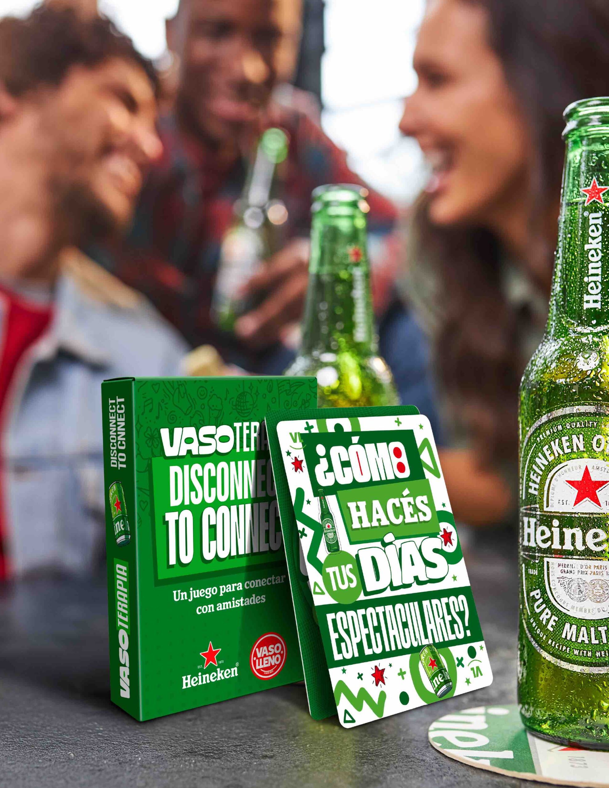 Heineken invita a sus consumidores a vivir más momentos reales a través de su campaña ‘Desconectá para conectar’
