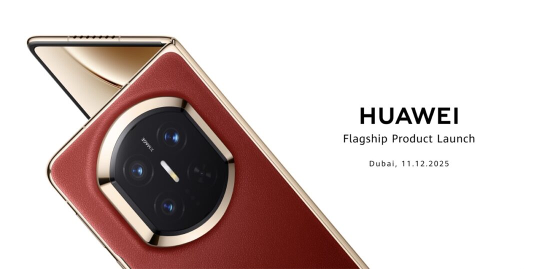 Un nuevo plegable insignia será el protagonista del lanzamiento de productos de Huawei en Dubái