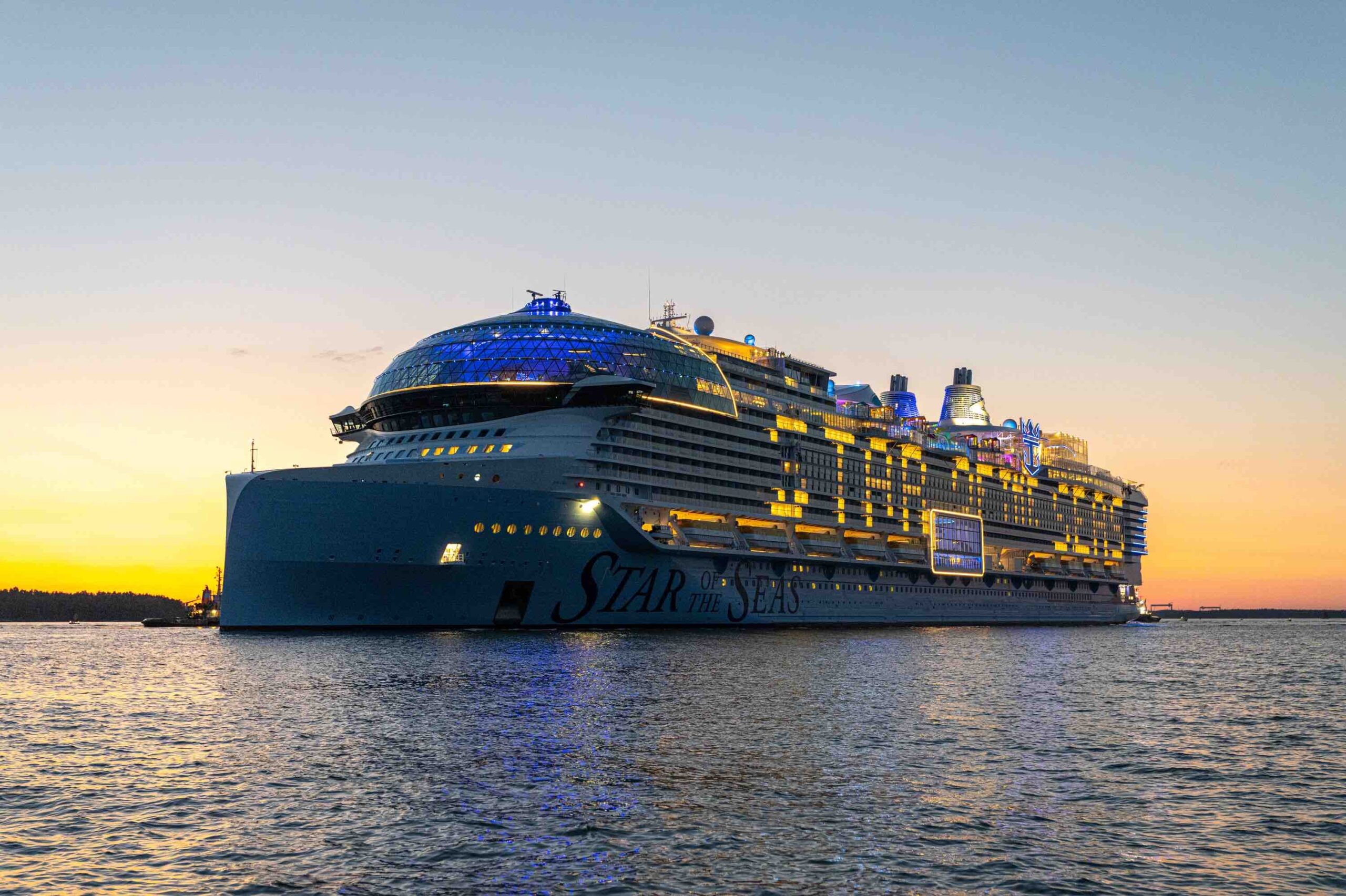 Samsung equipa el crucero más grande del mundo, el Star of the Seas de Royal Caribbean, con más de 6.000 televisores