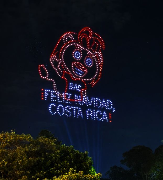 Galería: BAC iluminó el Festival de la Luz con un inolvidable show de 1000 drones