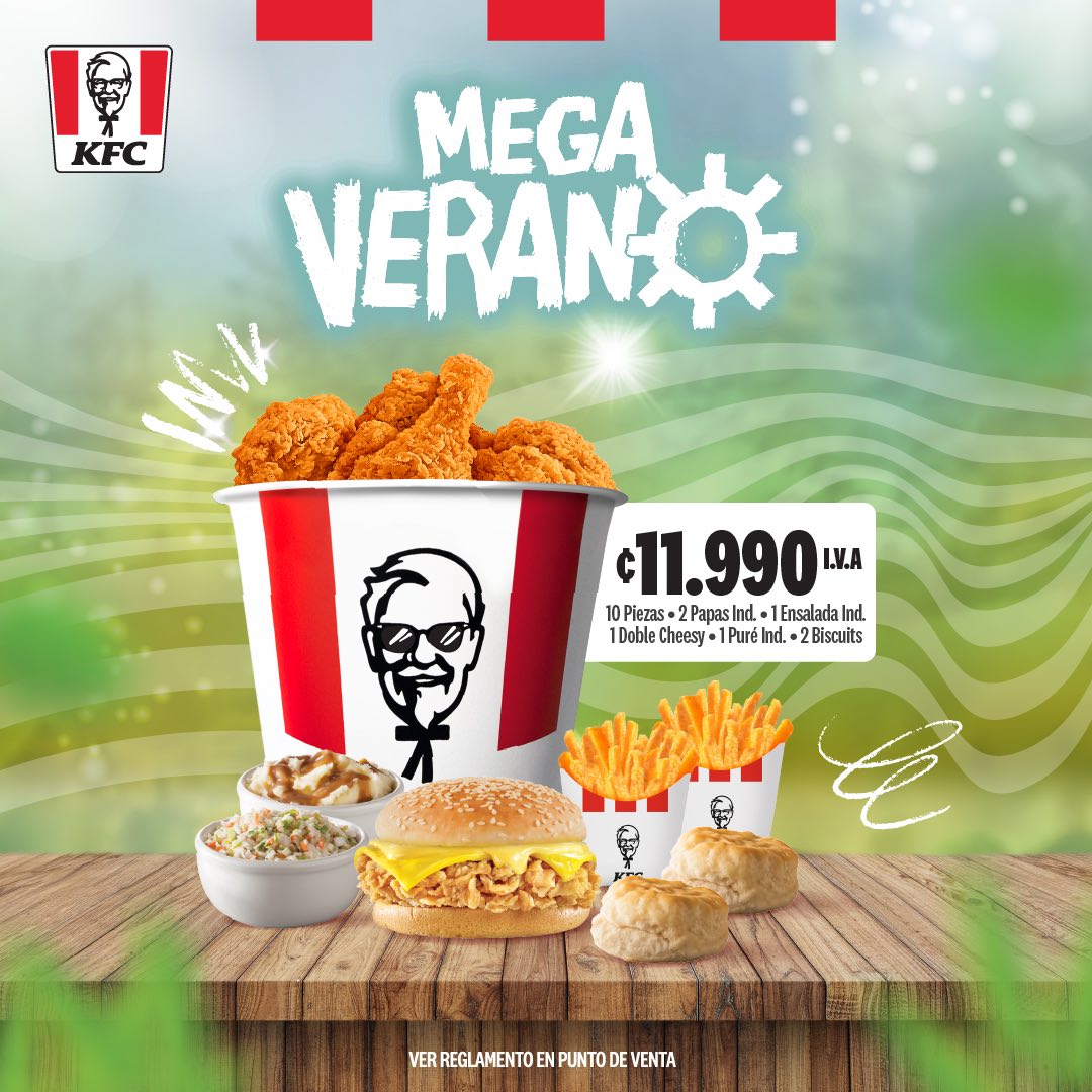 Consumo compartido y presupuesto: KFC ajusta su oferta a las dinámicas del verano
