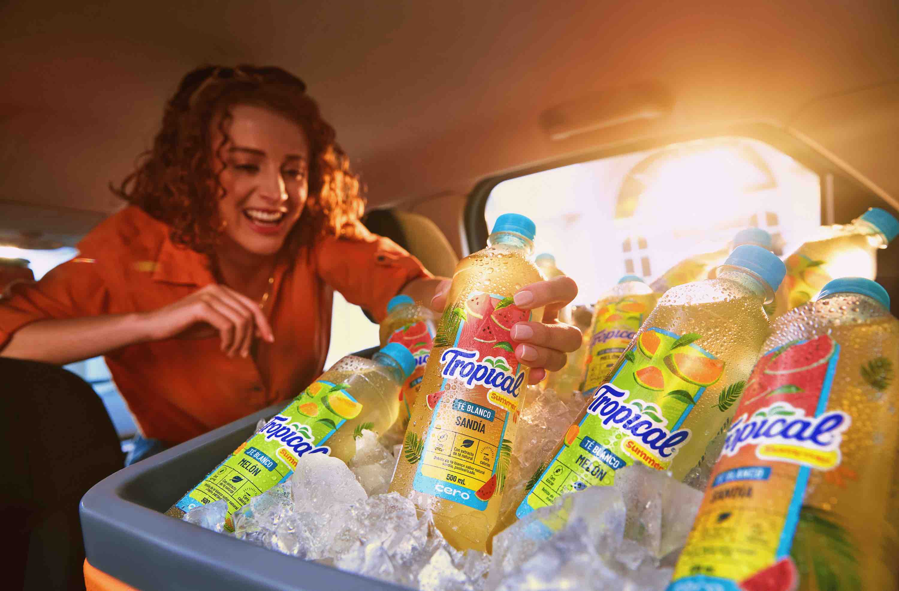 Té blanco Melón y Sandía, los dos nuevos sabores edición limitada de Tropical