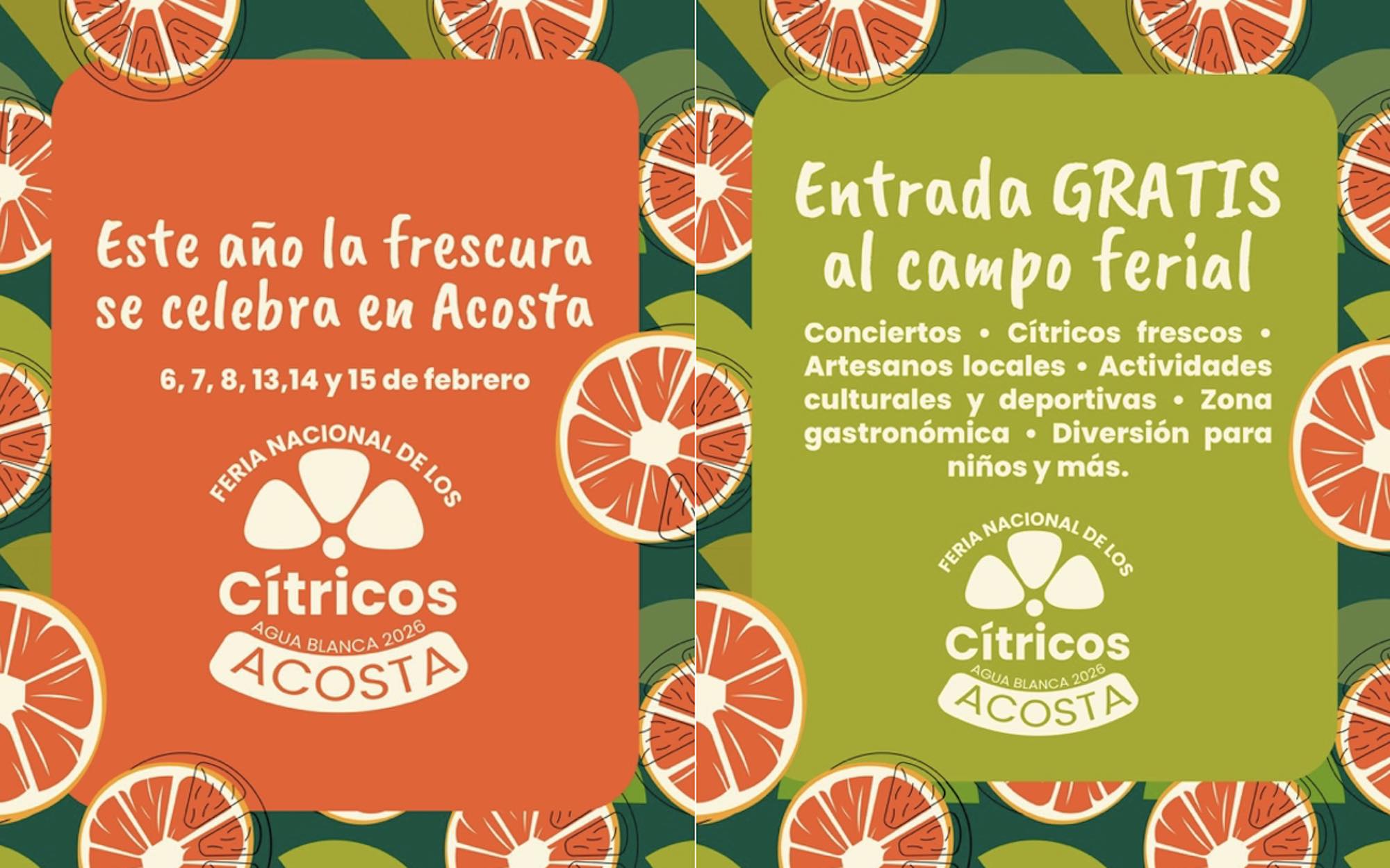 Feria Nacional de los Cítricos le pondrá sabor al mes de febrero