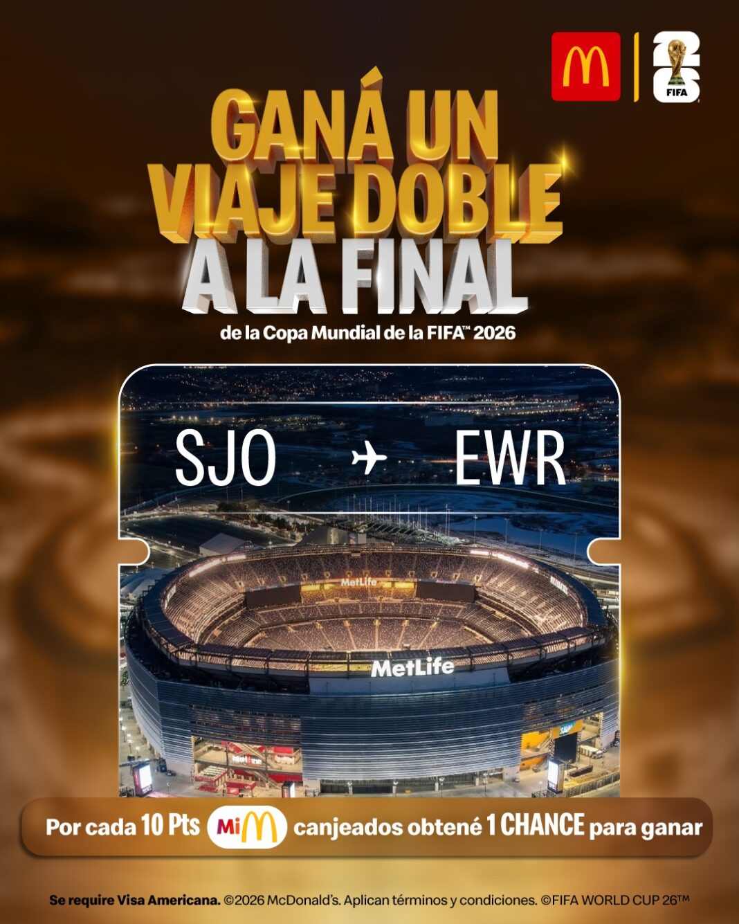 McDonald’s llevará a clientes a vivir la fiesta del fútbol en la Copa Mundial FIFA™ 2026