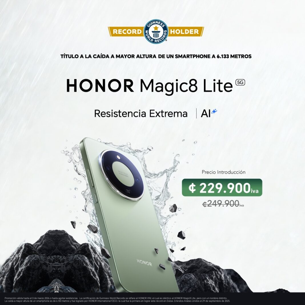HONOR Magic8 Lite : Blindaje de 6 capas para el mundo real