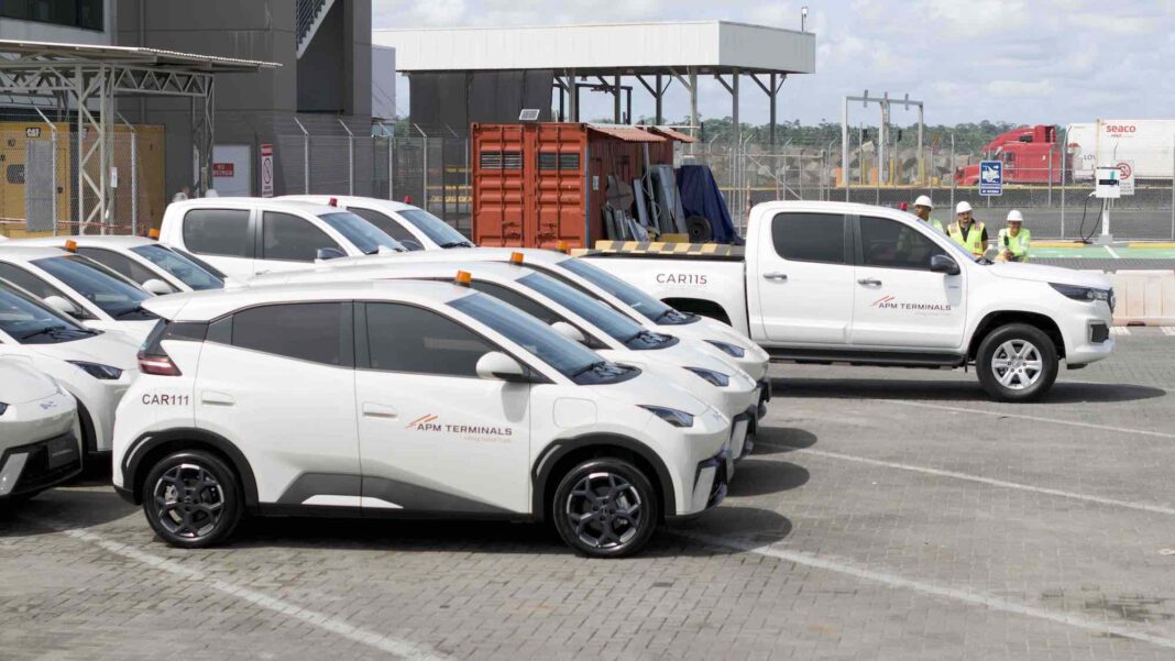 Terminal de Contenedores de Moín electrifica su operación y reduce emisiones en más de 48 toneladas de CO₂ al año
