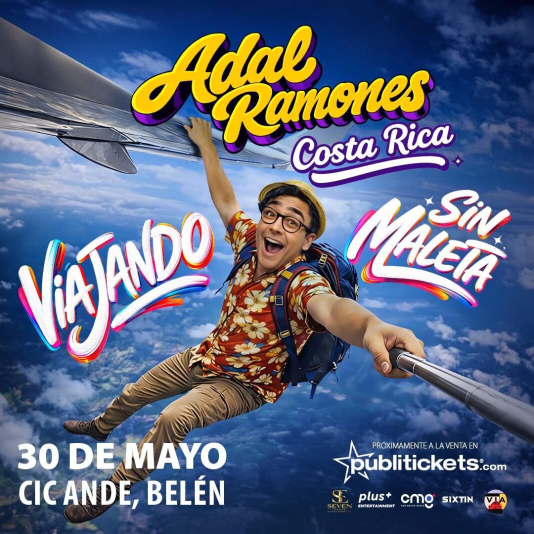 Adal Ramones en Costa Rica: El mexicano vendra con su monólogo ‘Viajando sin maleta’