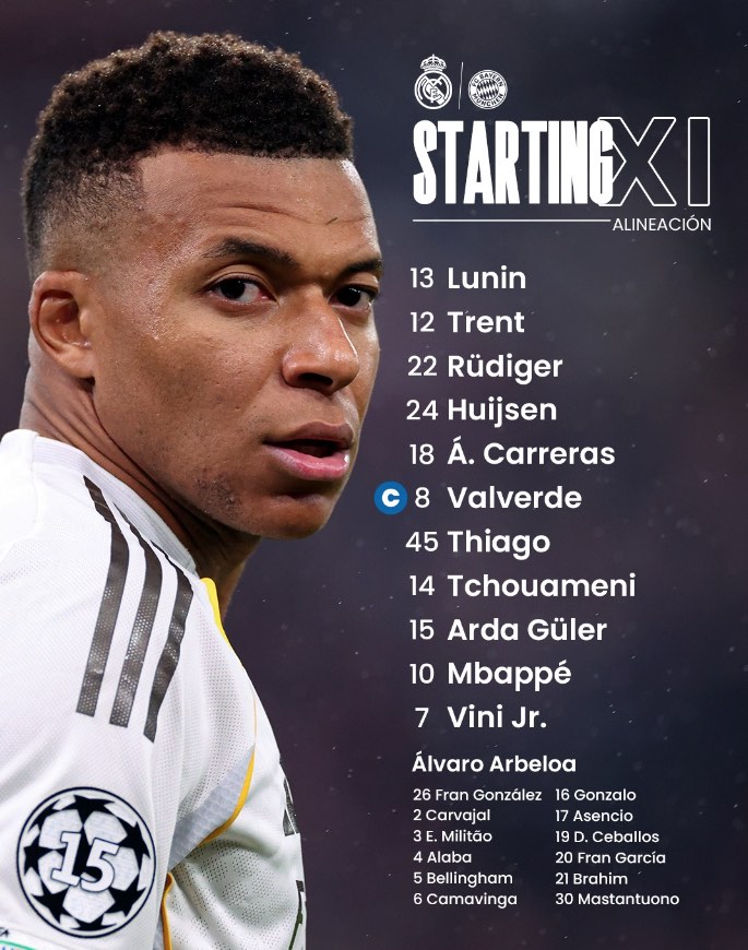 Real Madrid vs. Bayern Múnich EN VIVO: hora, TV y dónde ver los cuartos de final de Champions League