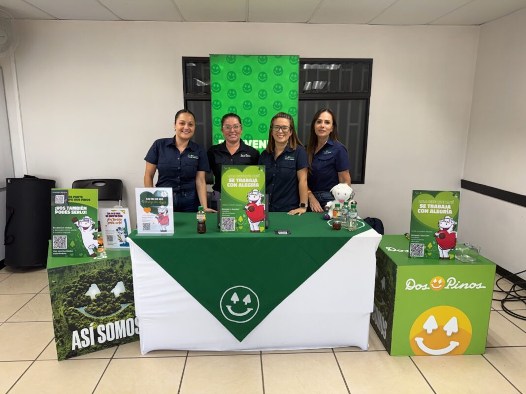 Dos Pinos amplía oportunidades laborales y anuncia su participación en feria de empleo en Zarcero