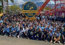 Parque Diversiones se viste de gala este 2026 e inicia celebración de 45 aniversario
