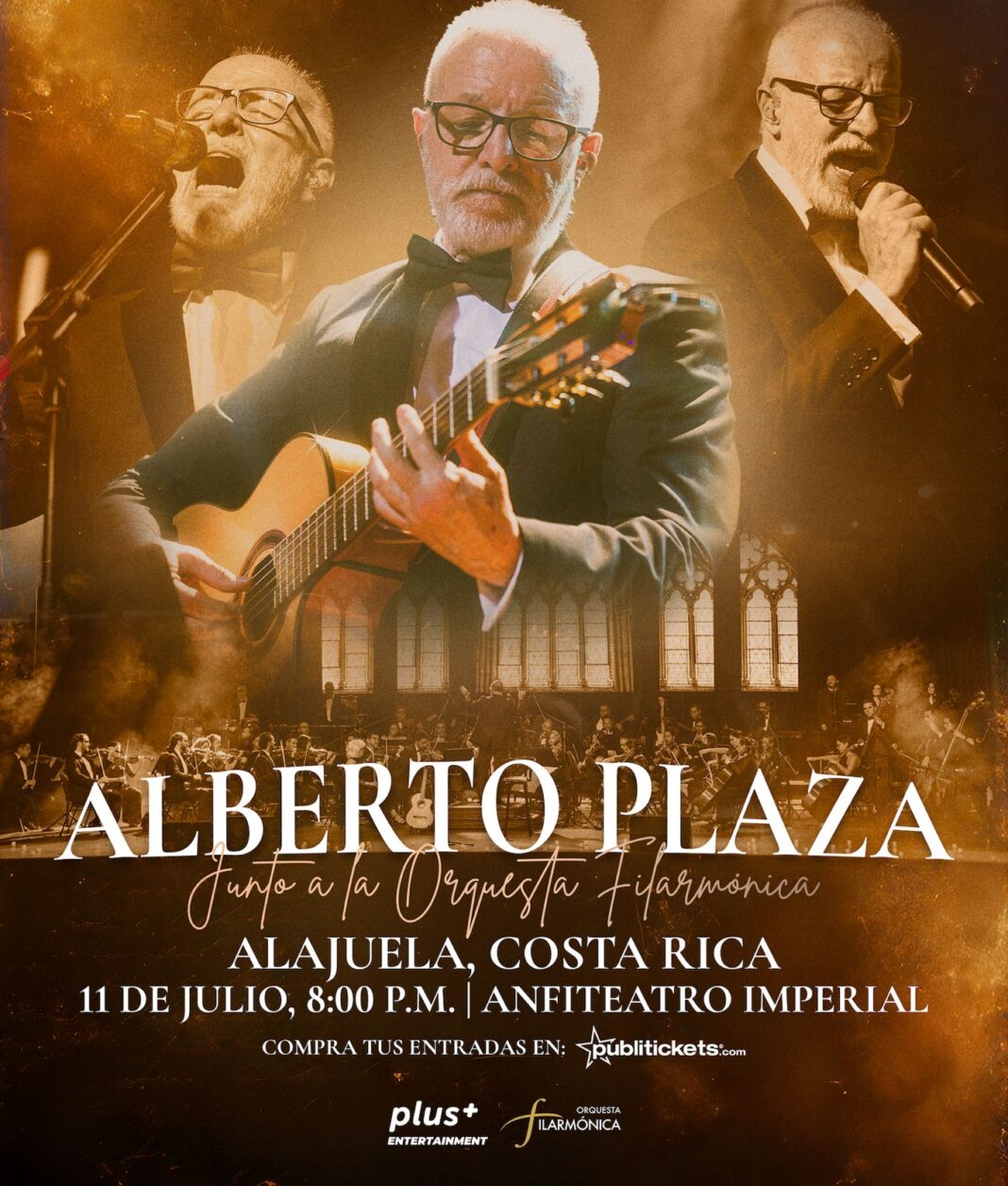 Alberto Plaza celebrará sus 40 años de trayectoria con un espectacular concierto filarmónico en Parque Viva