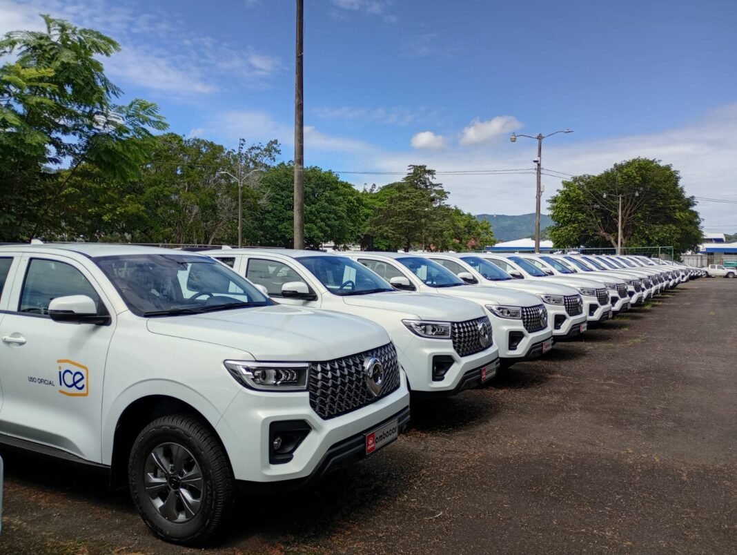 Ambacar impulsará la operación nacional del ICE con flota de 274 pick-ups GWM Poer