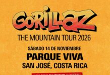 Gorillaz confirma concierto en Costa Rica: fecha, lugar y venta de entradas para su esperado regreso en 2026