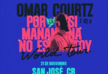 Omar Courtz confirma concierto en Costa Rica: fecha, lugar y detalles del show