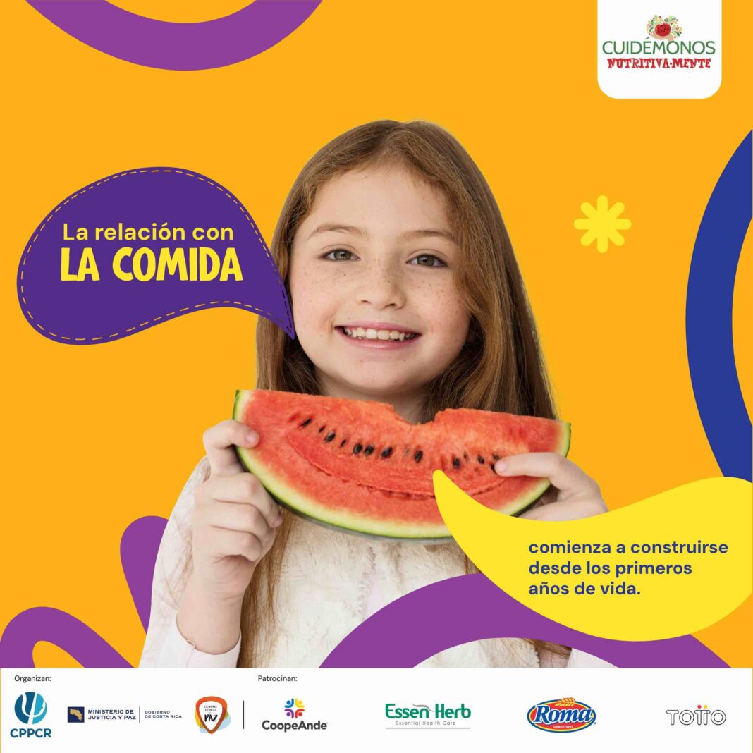 Lo que las niñas, niños y personas adolescentes aprenden en casa también les alimenta