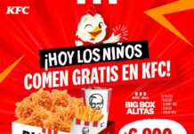 Este 9 de septiembre, los niños pueden comer gratis en KFC Costa Rica