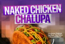 Llega al Menú de Taco Bell® la Naked Chicken Chalupa: sin tortilla, sin filtros 100% pechuga de pollo