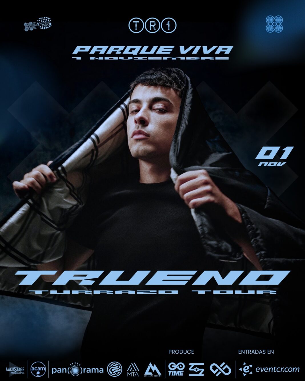 Trueno reprograma su concierto en Costa Rica: nueva fecha, lugar y entradas
