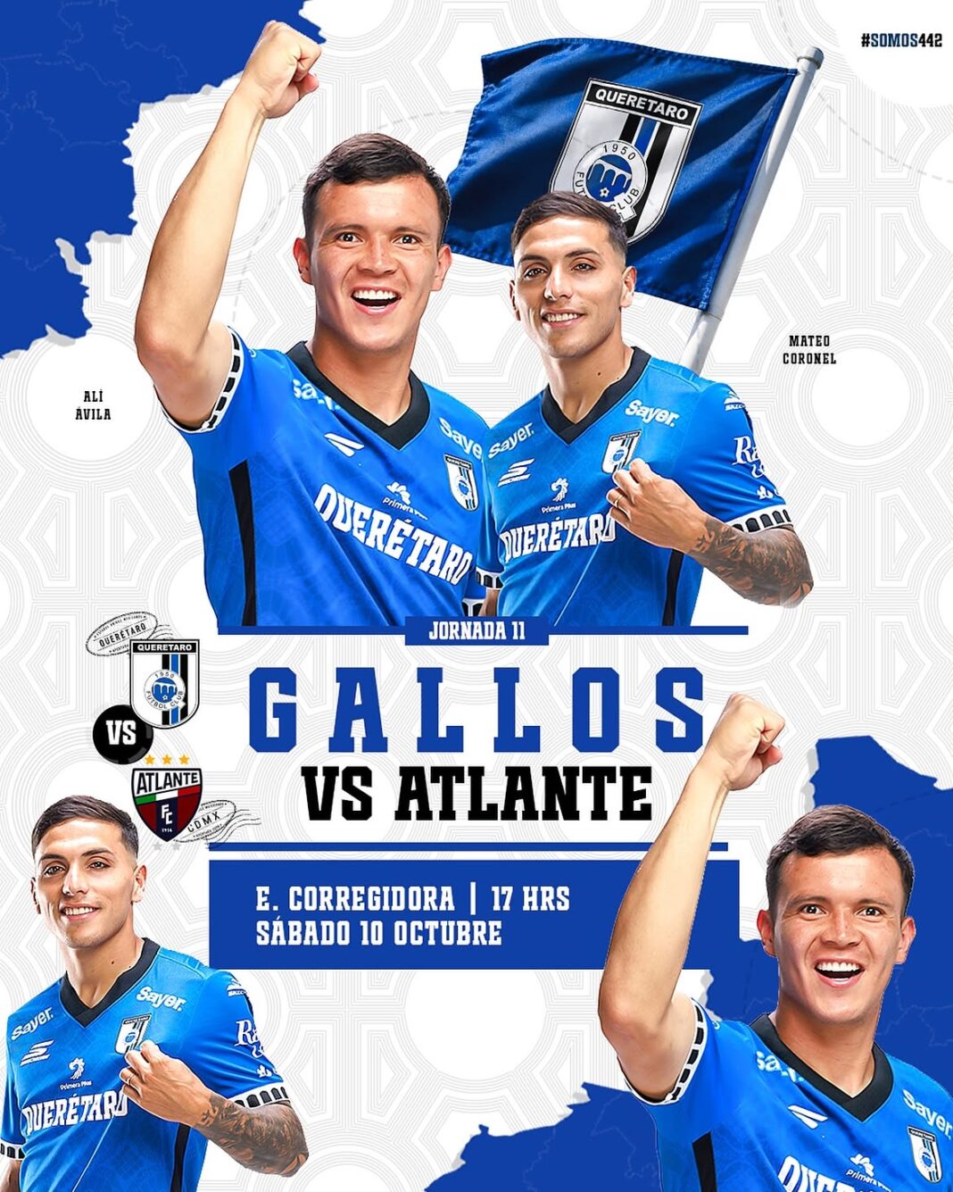 Querétaro vs. Atlante EN VIVO hoy: los Gallos Blancos buscan imponerse ante los Potros de Hierro en la Liga MX