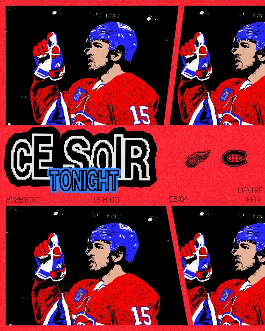 Montreal Canadiens vs. Detroit Red Wings EN VIVO hoy: a qué hora juegan y dónde ver el partido de la NHL