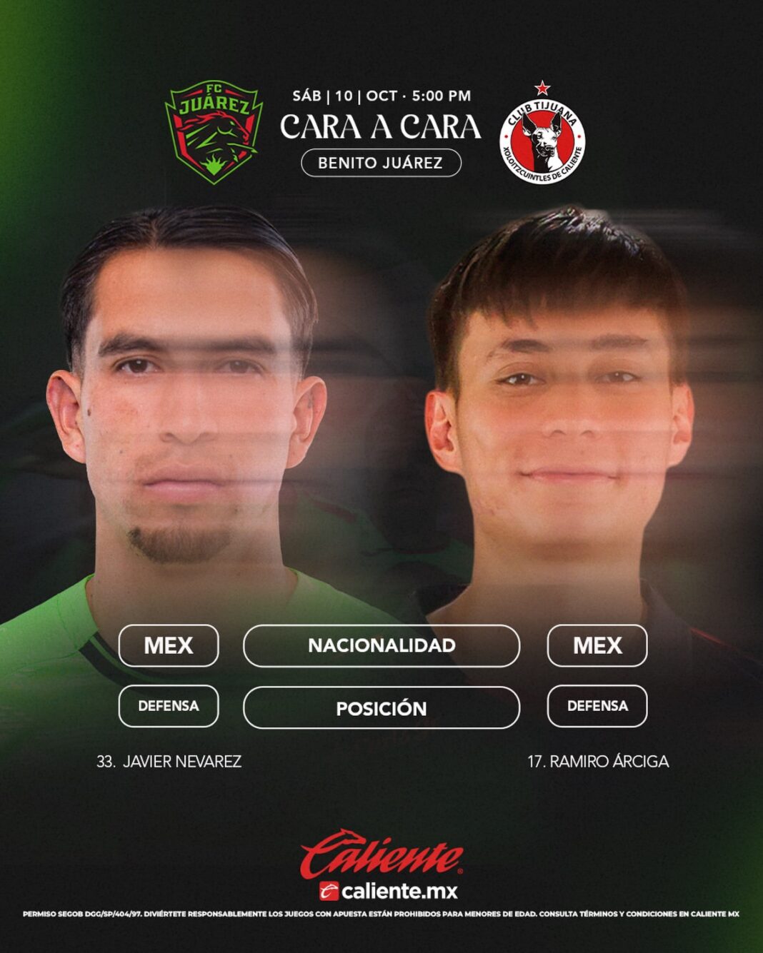 Juárez vs. Tijuana EN VIVO: Hora y dónde ver el partido de la Liga MX