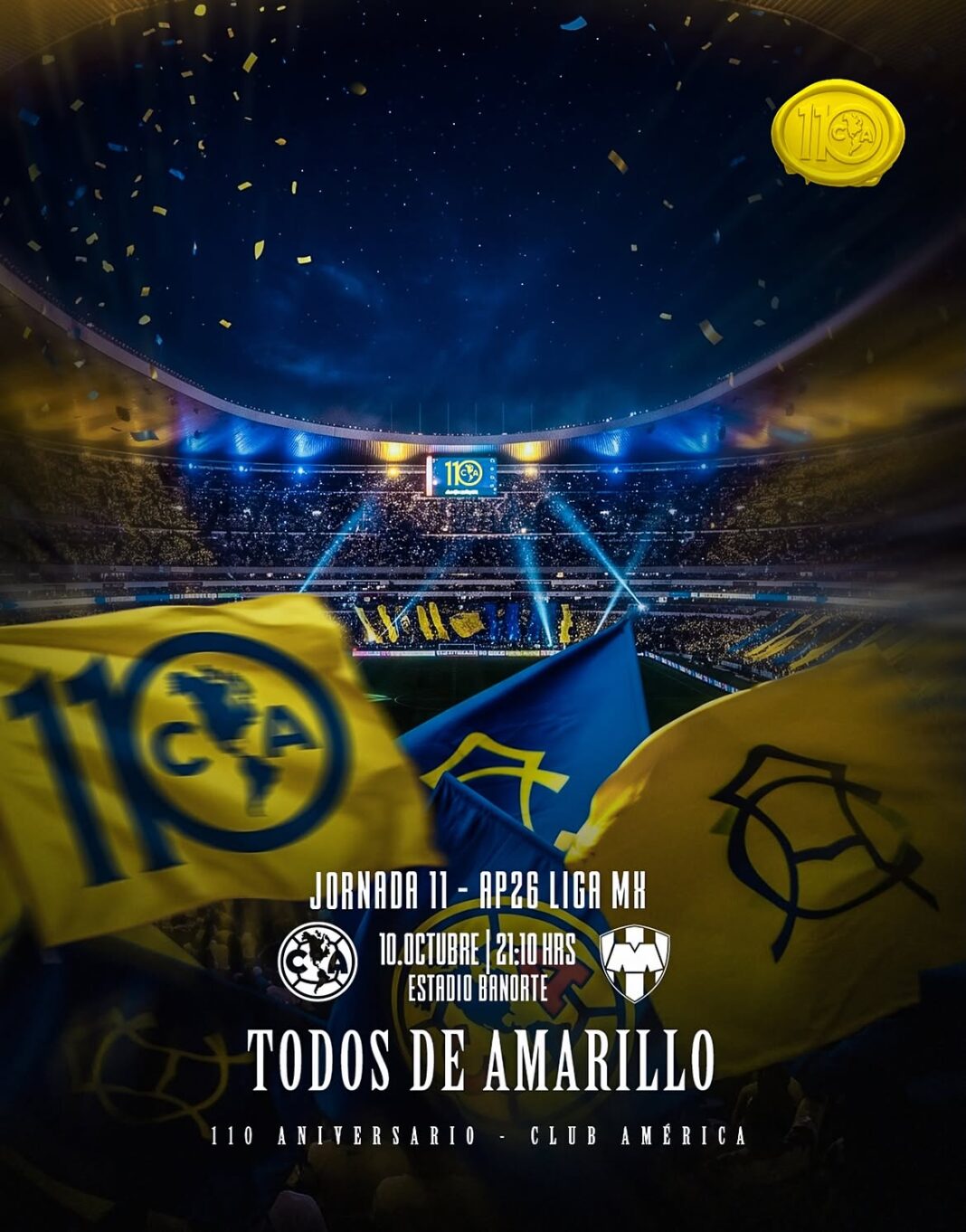 América vs. Monterrey EN VIVO: duelo de gigantes en la Liga MX, a qué hora juegan y dónde ver el partido