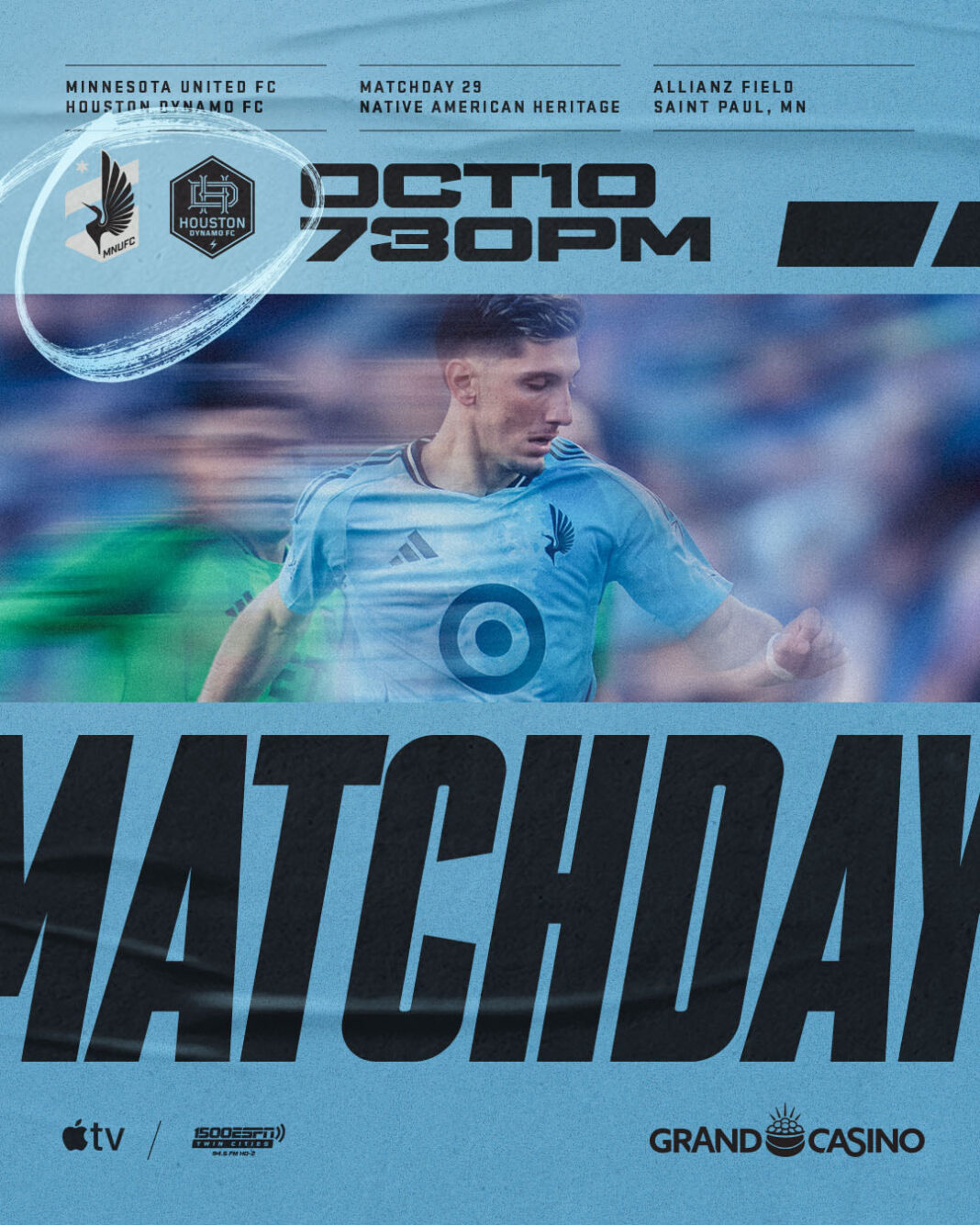 Minnesota United vs. Houston Dynamo EN VIVO hoy: a qué hora juegan y dónde ver el partido de la MLS