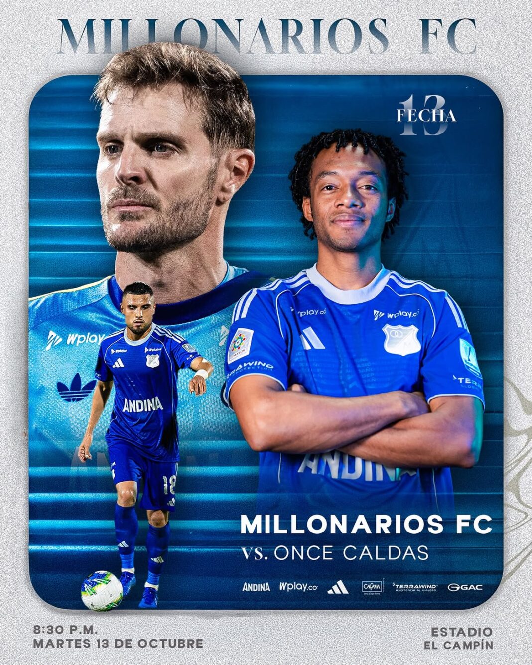 Millonarios vs. Once Caldas EN VIVO: a qué hora juegan, dónde ver y todos los detalles de la Liga BetPlay