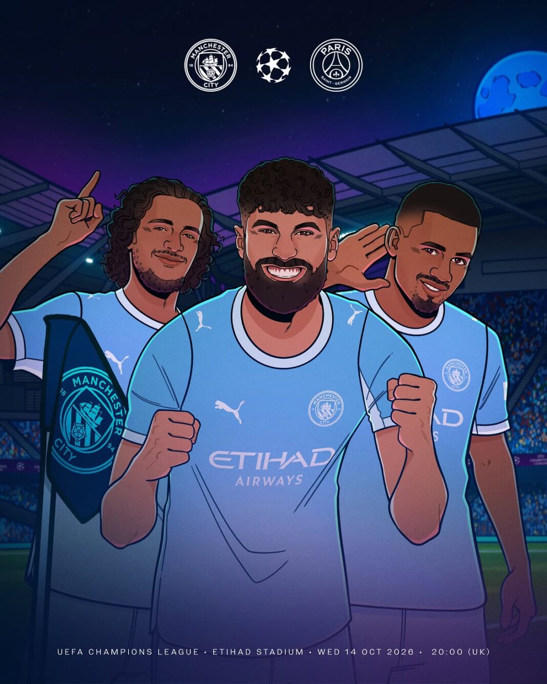 Manchester City vs. PSG EN VIVO: horario, dónde ver y cómo seguir el partidazo de Champions League 2026