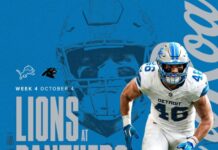 VER Carolina Panthers vs. Detroit Lions EN VIVO por la NFL 2026: hora y dónde ver