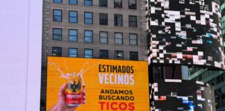 Imperial lleva el ‘Pura Vida’ hasta Times Square con su campaña ‘Es de Ticos’