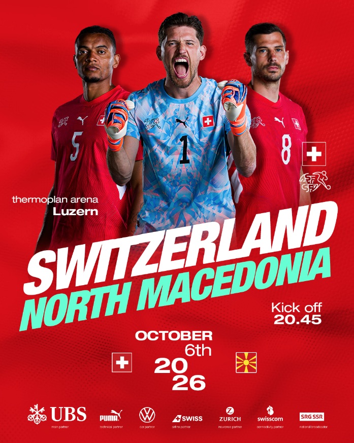 VER Suiza vs. Macedonia del Norte EN VIVO por la Nations League 2026: hora y dónde ver