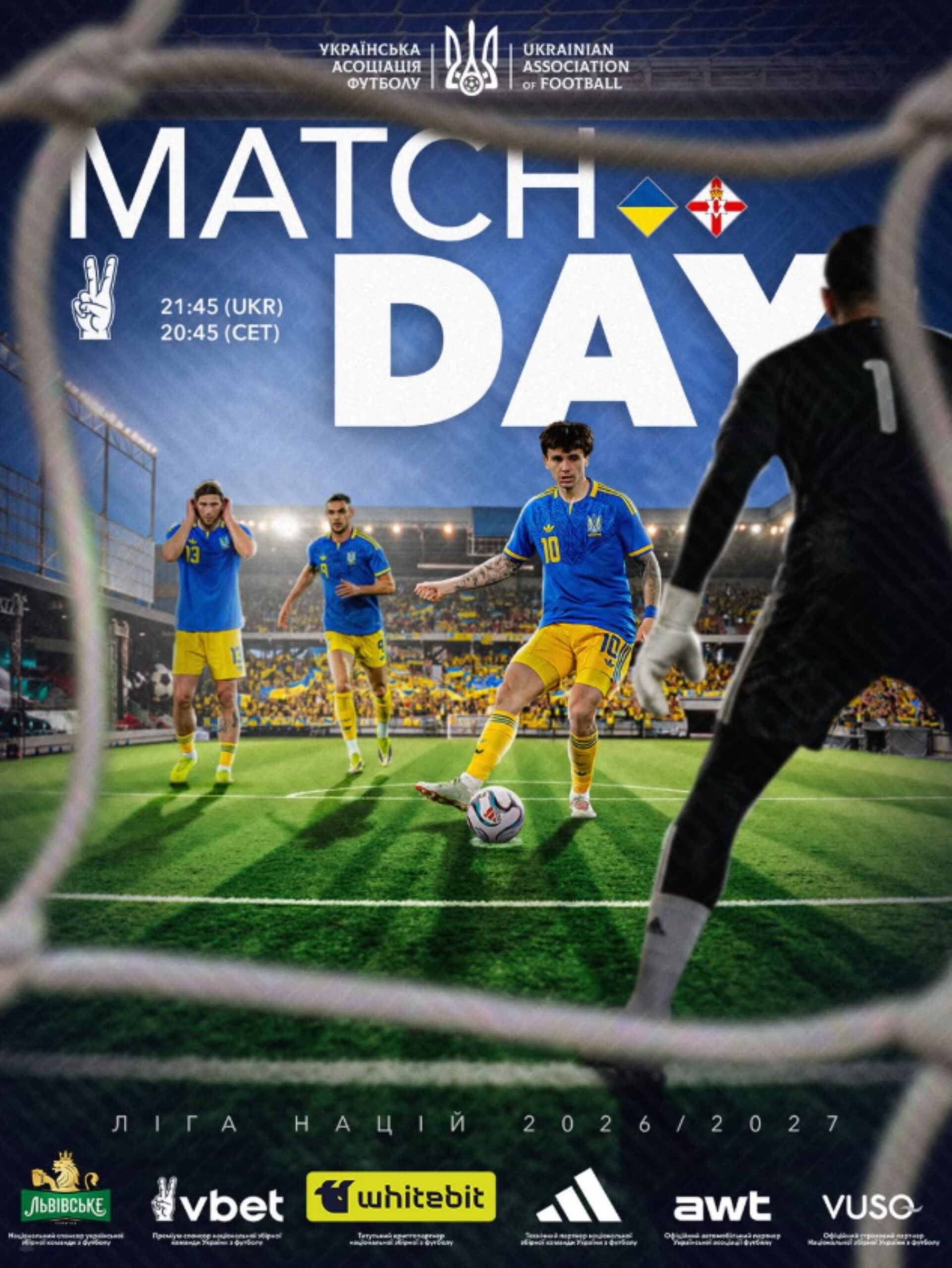 VER Ucrania vs. Irlanda del Norte EN VIVO por la Nations League 2026: hora y dónde ver