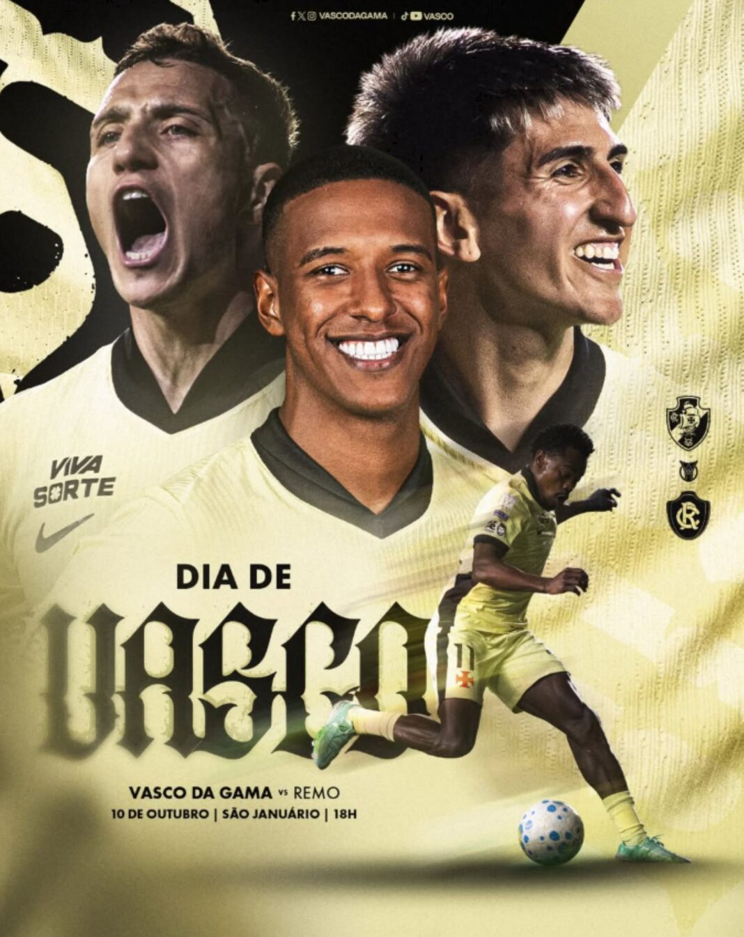 Vasco da Gama vs. Remo EN VIVO hoy: a qué hora juegan y dónde ver el partido del Brasileirao