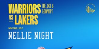 VER Warriors vs. Lakers EN VIVO por la pretemporada NBA 2026: hora y dónde ver