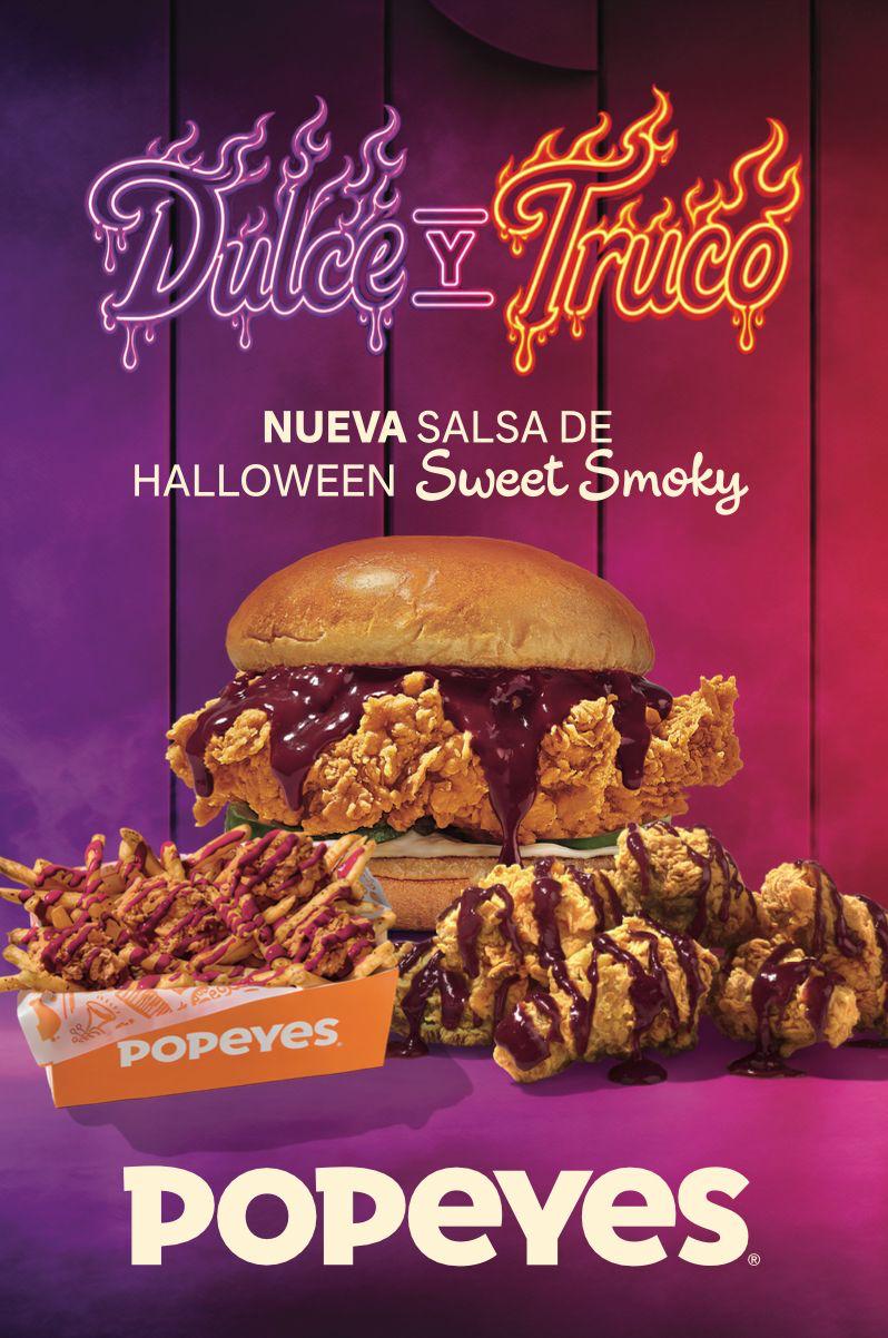 Popeyes® desata un antojo de miedo este Halloween con la nueva salsa Sweet Smoky